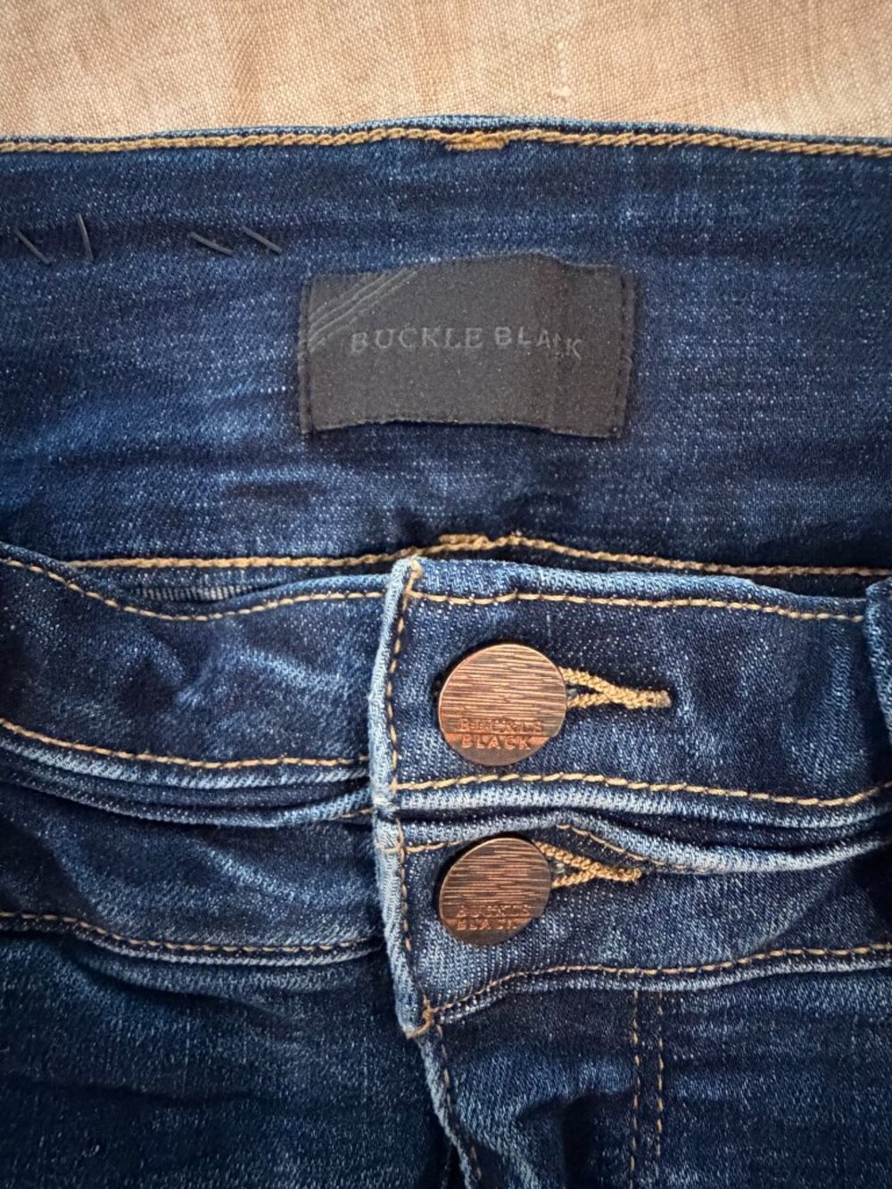 Buckle Black Skinny Jeans Fit No 53 Denim